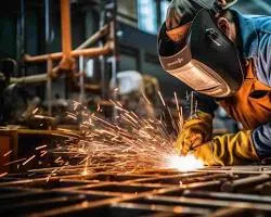 Stainless steel filler metal line expanded